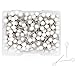 Aketek 1/8 Inch Map Tacks - White