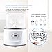 Baby Bottle Warmer Bottle Sterilizer 4-in-1 Smart Bottle Warmer and Baby Food Heater for Breast Milk Or Formula with LCD Real-time Display Fast Warming and Accurate Temperature Control