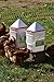 5 Gallon Chicken Waterer - 4 Horizontal Side Mount Poultry Nipples (Center)