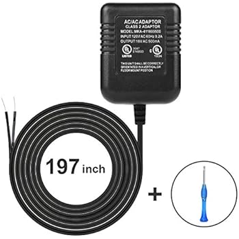 power adapter nest doorbell JOYEAN Transformer Amazon.com Adapter  Doorbell Pro Ring  Video  Supply Power for  by