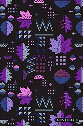 Abstract: Scandinavian Nordic Leaf Pattern Bullet Journal Dot Grid For Men, Women, Teen & Kids Paperback – 9 Jan 2019