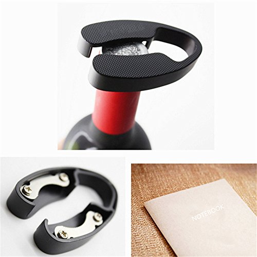 Pi-Pi 3 Pieces Bottle Foil Cutter Aluminum Foil Cutter Red Wine Champagne Bottle Opener Bottle Tinfoil Knife Bottle Cap Paper Cutter Bat Tools