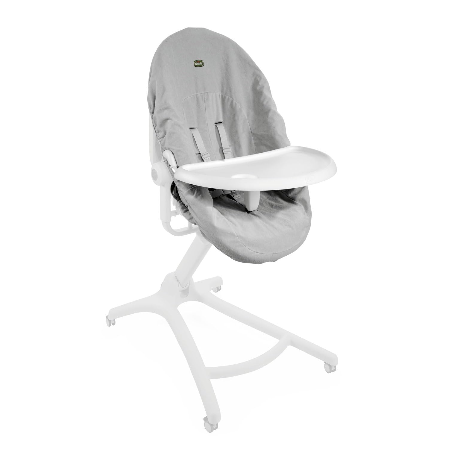 Chicco Baby Hug 4 in 1 Meal Kit | Highchair Tray & Cleanable Terry Cloth Cover