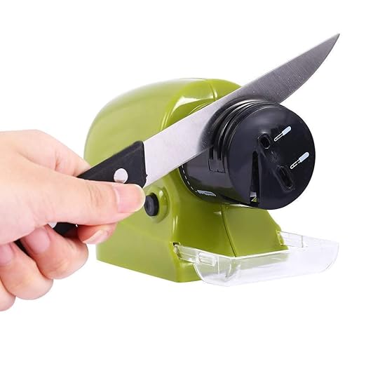 Buy Dhruheer Motorized Knife Blade Sharpener/Knife, Scissors & Screw