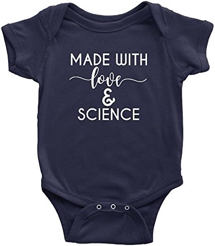 Made with Love and Science Baby Onesie for IVF, Surrogate