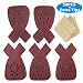 Sanding Sheets for Black and Decker Mouse Sanders, 50PCS 60 80 120 150 220 Grit Mouse Sandpaper Assortment with Extra Tips for Replacement, 12 Holes Hook and Loop Detail Sander Sanding Pads Sand Paper