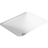 KOHLER 20000-0 Caxton Rectangle Undermount Bathroom Sink, Bathroom Vanity Sink with Overflow Drain, 20-1/4 L x 15-11/16 W, Wh