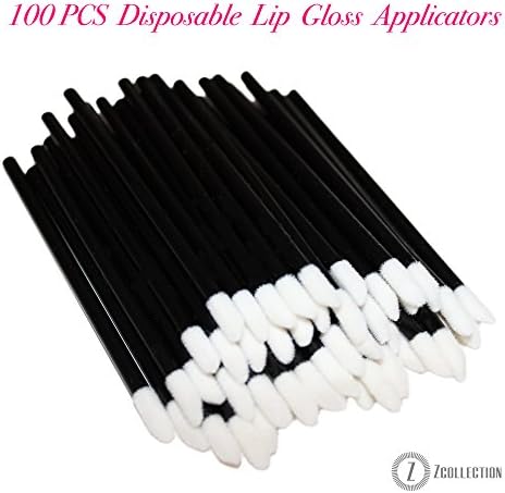 ZCollection 100 Pieces Disposable Lip Gloss Applicators Perfect Makeup Tool Kit