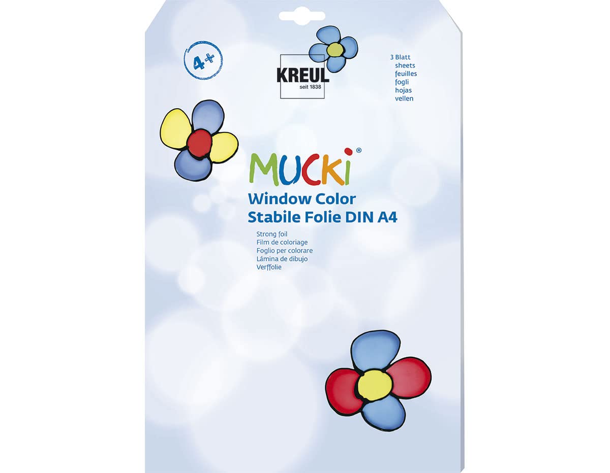 Kreul 42796 Special Film Window Color Mucki, DIN A4