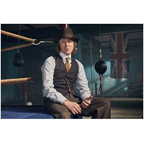 Peaky Blinders Aidan Gillen as Aberama Gold Sitting Leaning Casually Knees Bent 8 x 10 Inch Photo