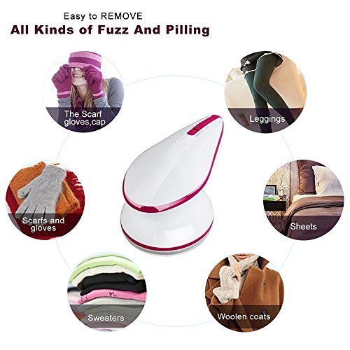 Lint Remover DIWUER USB Rechargeable Sweater Pill Remover Fabric Shaver For Clothes Fuzz Cashmere Wool Legging Couch Furniture