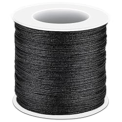Black Nylon String, Anezus 0.8mm Nylon Thread