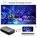 Smartphone Projector for Tablet, Vamvo Mini Portable Video Projector 1080P Support 130