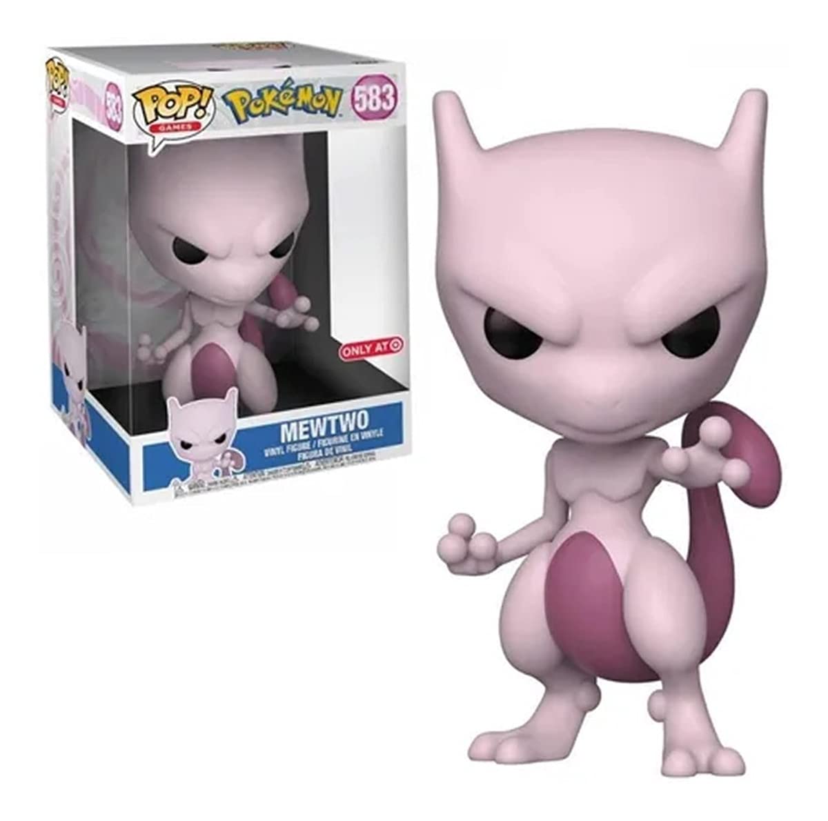 Funko Pop! Pokemon - Mewtwo 10" Exclusive Pop! Vinyl Figure #583