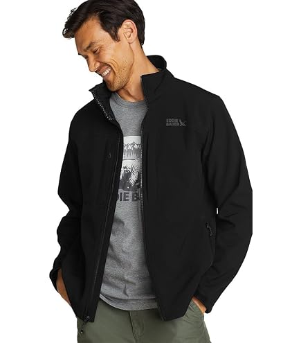 Eddie Bauer Men's 1936 Skyliner Model Down Jacket, Black, X-Large