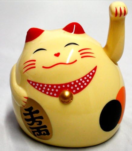 Lucky Feng Shui Maneki Neko Fortune, Protection, Prosperity Battery Powered