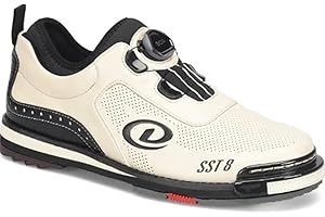 Dexter Mens SST 8 BOA MC Bowling Shoes (for Right and Left Handed Bowlers. Men's Shoe Sizing) - Parchment/Black 11