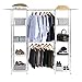 Seville Classics Expandable Closet Organizer System, 63 to 186-Inch