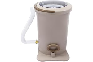 SAHUANIYE Hand Crank Clothes Wringer, Manual Clothes Dryer Dehydrator, Portable Lightweight Mini Clothes Dehydrator, Non Electric Pull Cord Spin Laundry Wringer, Small Cloth Washer For RV, Camping, Apartment