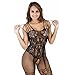 Fishnet Babydoll For Sex, Leyorie Women Lace Sexy Lingerie Bodystocking(Black, One Size)