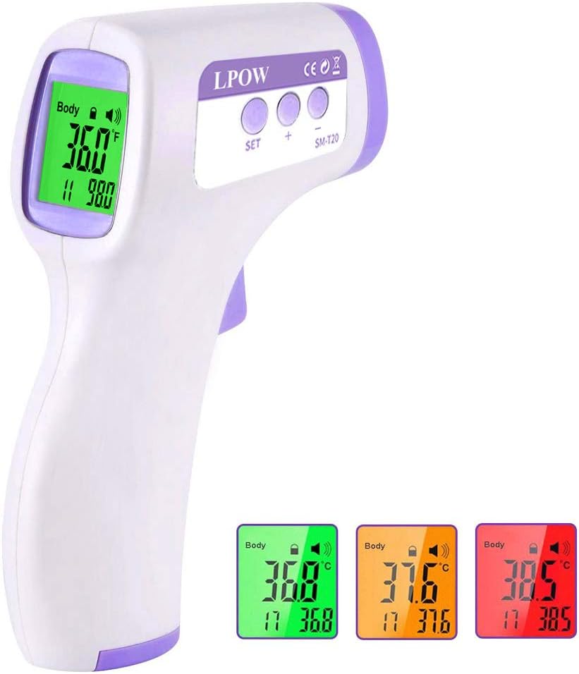 Forehead Thermometer Accurate Instant Readings Digital Infrared Non-Contact Professional Thermometer for Baby Kids and Adults - FDA Approved