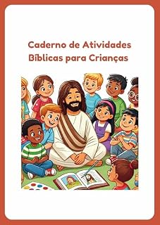 Livro Caderno de Atividades Bíblicas Para Crianças