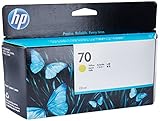 HP 70 Yellow 130 Ml Ink Cartridge Use In Selected Hp Designjet Printers.