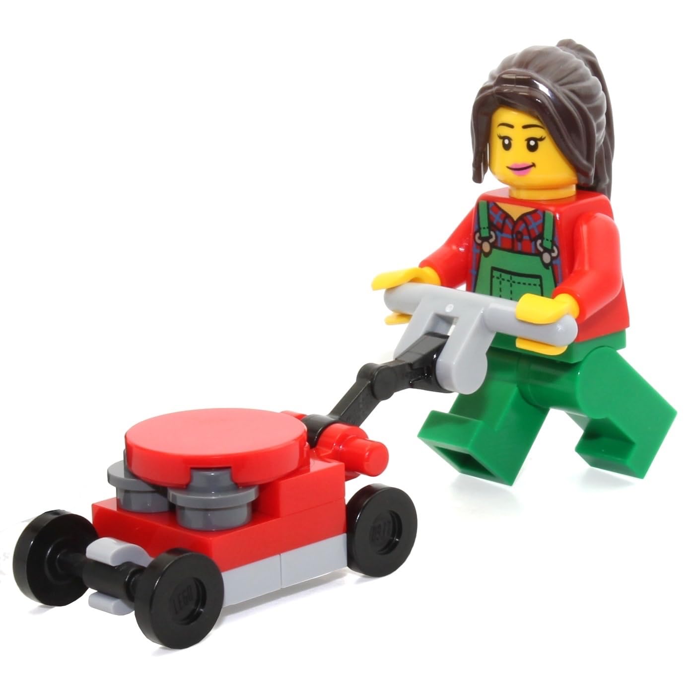 LEGO City MiniFigure: Lawn Worker (w/ Green Overalls) 60134