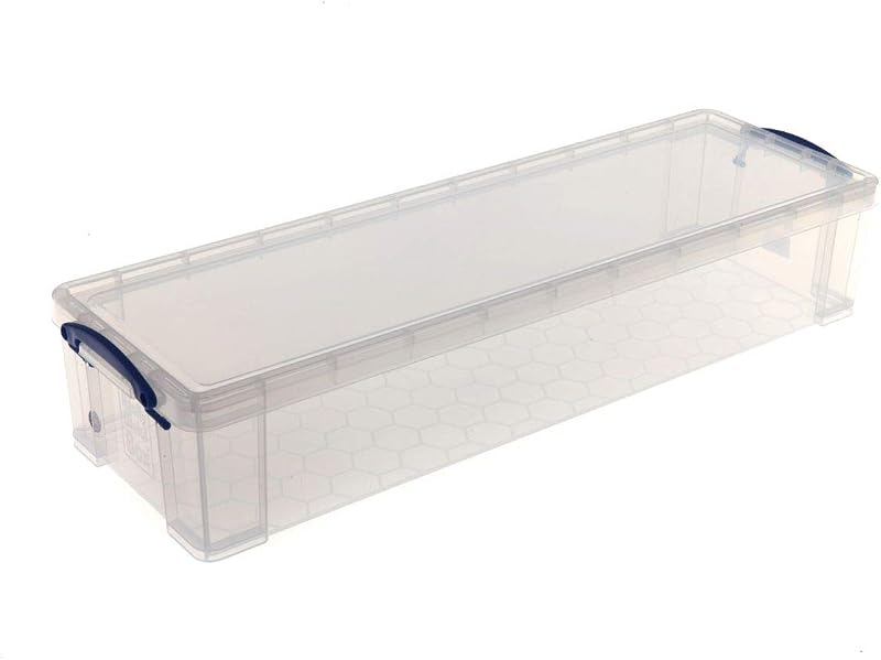 Really Useful Box 22 Litre Plastic Storage Box Clear Brand New