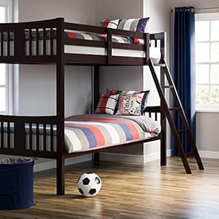 Storkcraft Caribou Solid Hardwood Twin Bunk Bed Espresso Twin