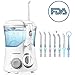 INSMART Water Flosser , 600ml Capacity Water Dental Flosser , Oral Irrigate with 7 Multifunctional Tips , 10 Water Pressure Setting and 180 Seconds Intelligent Timing for Whole Family