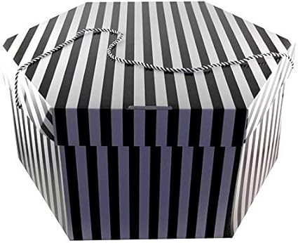 Hairtec. - Caja para sombreros (tamaño mediano-grande, 46 x 30 cm): Amazon.es: Belleza