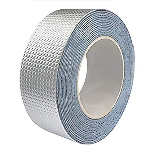 HomLead ブチルテープ 防水ブチルテープ 耐熱耐低温 高粘着性 多用途強力テープ 屋外耐水雨漏り補修 水道管補修テープ [並行輸入品]