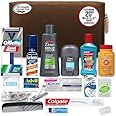 Convenience Kits International Men’s Premium 20-Piece Kit with Travel Size TSA Compliant Essentials, Featuring: Dove Men & Ca