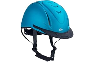 Ovation Metallic Schooler Helmet XS/S Teal