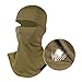 Balaclava Ski Mask 3 Pieces Full Face Cover for Men and Women Sun Protection Breathable shiesty mask for Skiing A-Brown