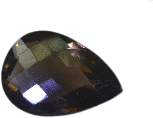 Amazon スモーキークォーツルース宝石1個23のx 39ミリメートル梨茶色ファセット宝石 ルースストーン 通販