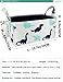 FANKANG 2 Packs Rectangular Fabric Storage Bin Box Laundry Basket, Nursery Storage, Storage Hamper, Book Bag, Gift Baskets（Dinosaur ）