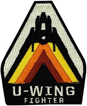 Disney Star Wars U-Wing Fighter Patch Pilot Officially Licensed Iron On Applique
