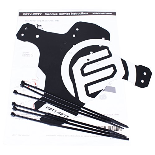 image for FIFTY-FIFTY Mountian Bike Fender,MTB Mudguard,Front and Rear Compatibl