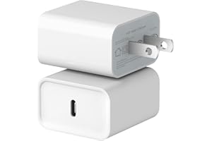 USB C Charger Block,2Pack PD 20W Fast Charger Block USB C Charger Adapter Compatible with iPhone 16 15 14 13 12 11 Pro Max/Mi