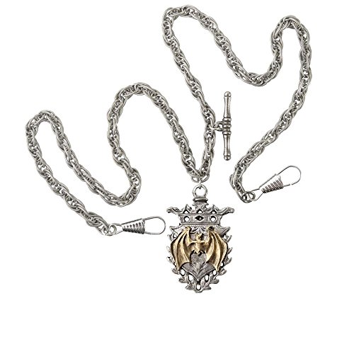 Magistus' Double-Albert Wallet Chain by Alchemy Gothic