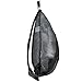 Eastsport See Through Mesh Sporty Trap Single Strap Cross Body Backpack Bag for Gym, Travel, Beach, Pool, Black