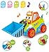 JOYIN Take-Apart Truck Toy DIY Construction Bulldozer Assembly Light and Sound Car Truck with Drill and Tools, LED Light Up for 3 4 5 Years Old Boys Girls, Toddler Learning, STEM Educational Gift