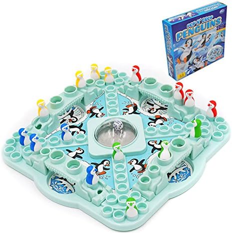 Pop Up Games ,Trouble Board Game for Kids Cute Penguin Family Game Kids Gifts for Birthday Christmas Gifts