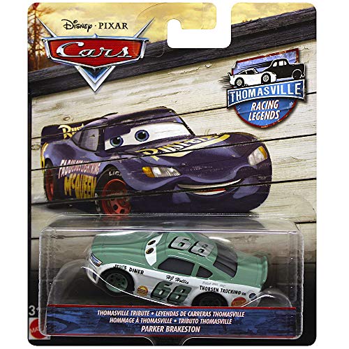 Cars Diecast Parker Brakeston Thomasville Racing Legends Disney 1:55 Scale