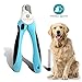 SunGrow No Pain Dog Nail Clipper - Safety Switch Lock to Prevent Over Cut - 5-Minutes to Professional Grooming - Razor Sharp Blade for Clean Cut (Dog Nail Trimmer)