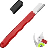 Pocket Blade Sharpener, Wolfram Steel Garden Tool Sharpener Multipurpose Premium Tool Pocket Knife Sharpener for Pruning Shears Hatchets Scissors Sickle Fence Shears