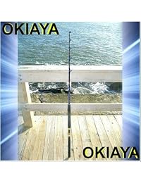 okiaya Composit 30   50lb "Blueline Series" Barra de rodillo Big Game de Agua salada