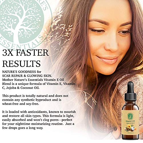 Vitamin E Oil 100 Pure & Natural 14,000IU derived from USDA Organic